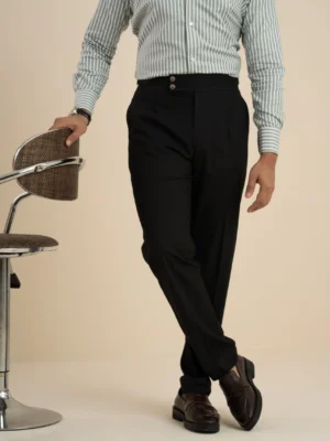 Black Gurkha Pant