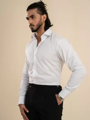 Purple Stripe Semi Formal/Casual Shirt